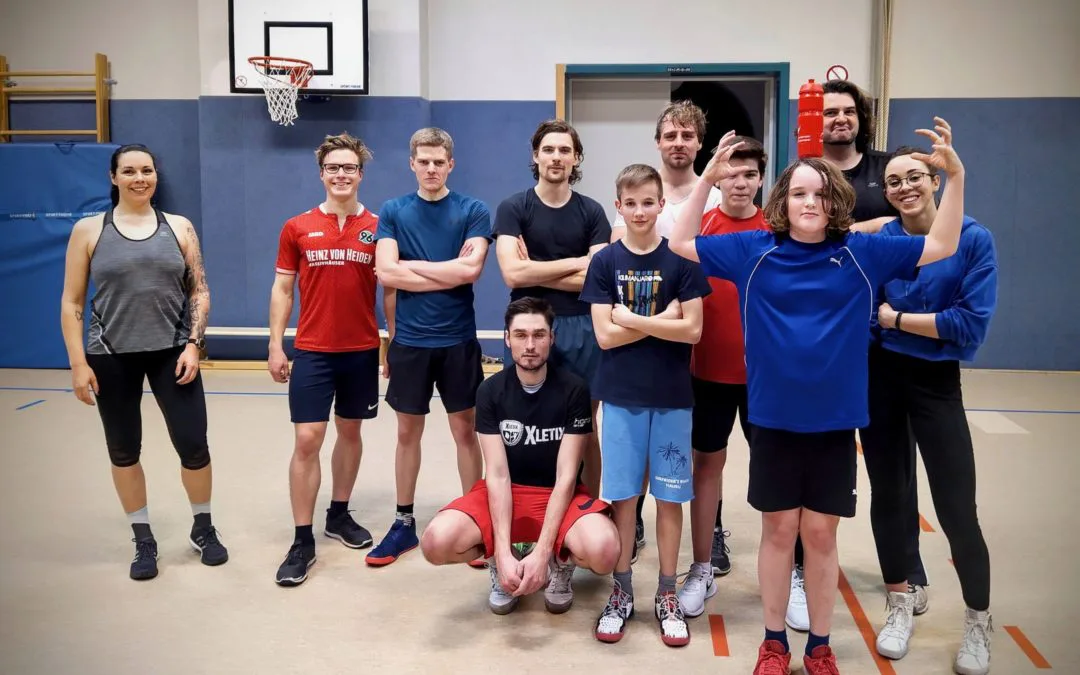 Auch in der Halle geht’s jetzt rund!